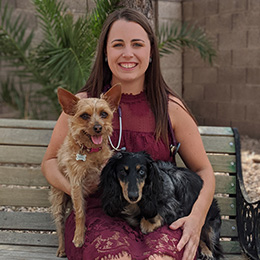 Dr. Amethyst Southern, veterinarian at Tropicana Animal Hospital
