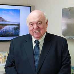 Dr. James E. Nave, veterinarian at Tropicana Animal Hospital